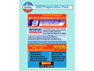 IMUCET Books | DNS PREPARATION PACK | 2imu® Books